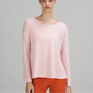 Lululemon Back in Action Long Sleeve, sz 18